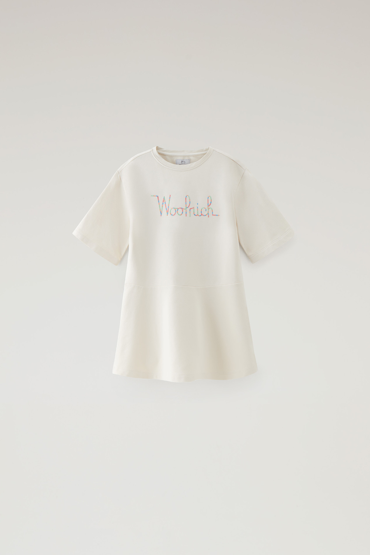 Girls' Fleece Cotton Summer Dress White photo 1 | Woolrich