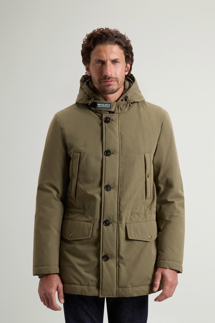MOUNTAIN CLOTH PARKA Vert photo 1 | Woolrich