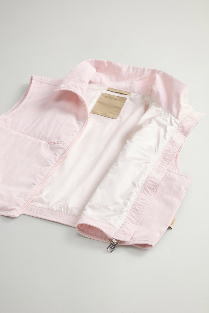 Vest in Nylon Pink photo 8 | Woolrich