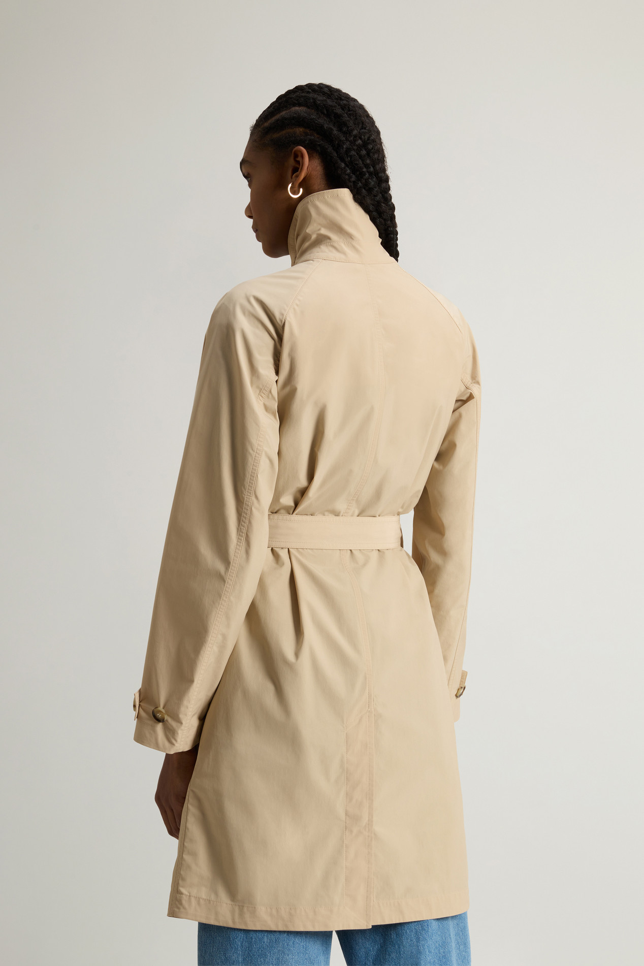 Urban Touch Trench Coat Beige photo 3 | Woolrich