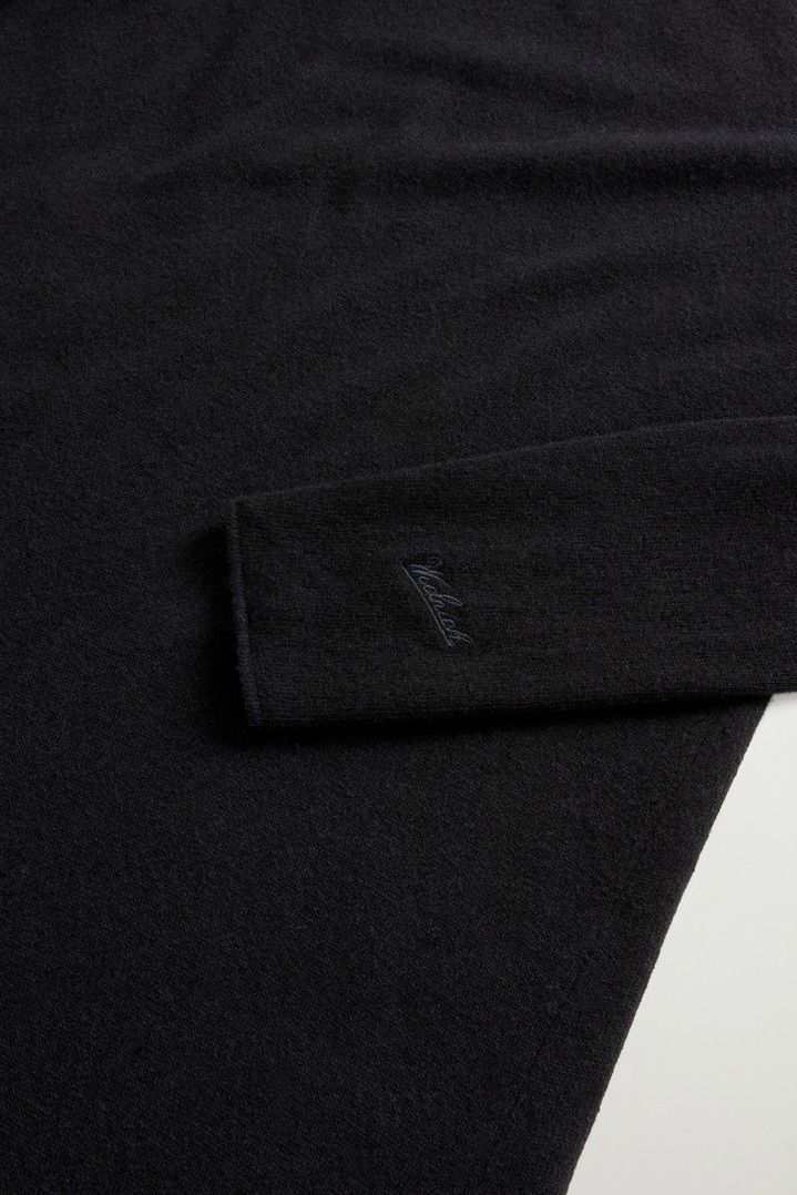 Dress in Virgin Wool and Cashmere Blend Black photo 7 | Woolrich