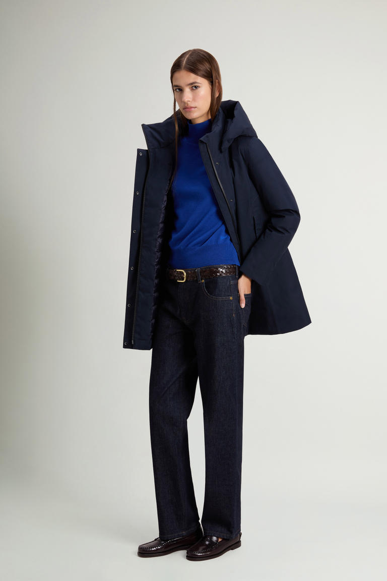 Marshall Parka in WINDSTOPPER® by GORE-TEX® Fabric Blue photo 1 | Woolrich