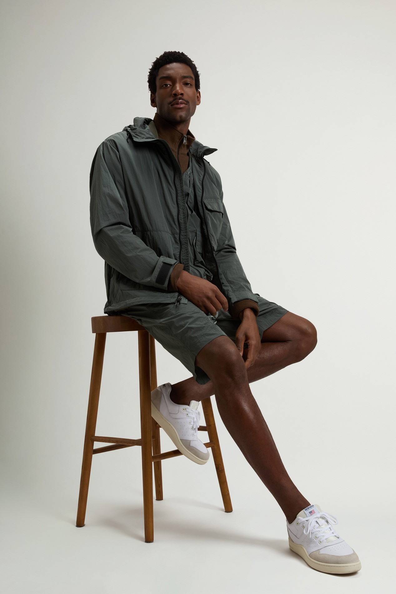 Jacket in Olmetex Nylon Green photo 4 | Woolrich