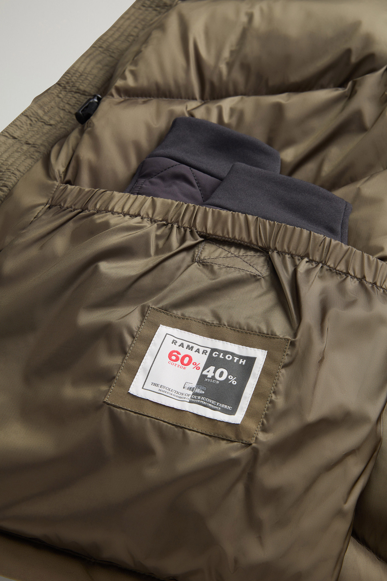 Arctic Parka en Ramar Cloth Vert photo 9 | Woolrich