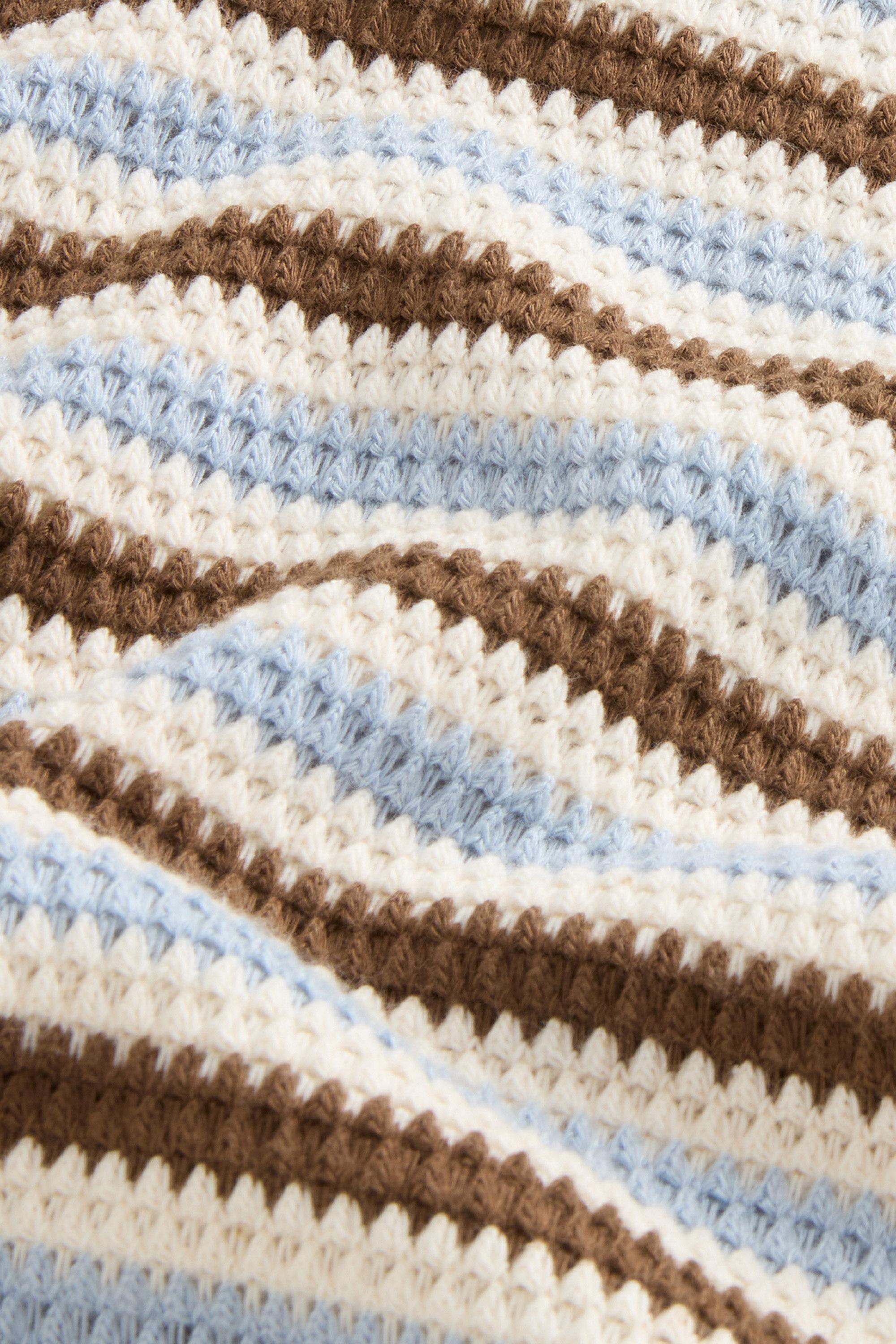 Polo Shirt in Striped Cotton Blend Multicolor photo 3 | Woolrich