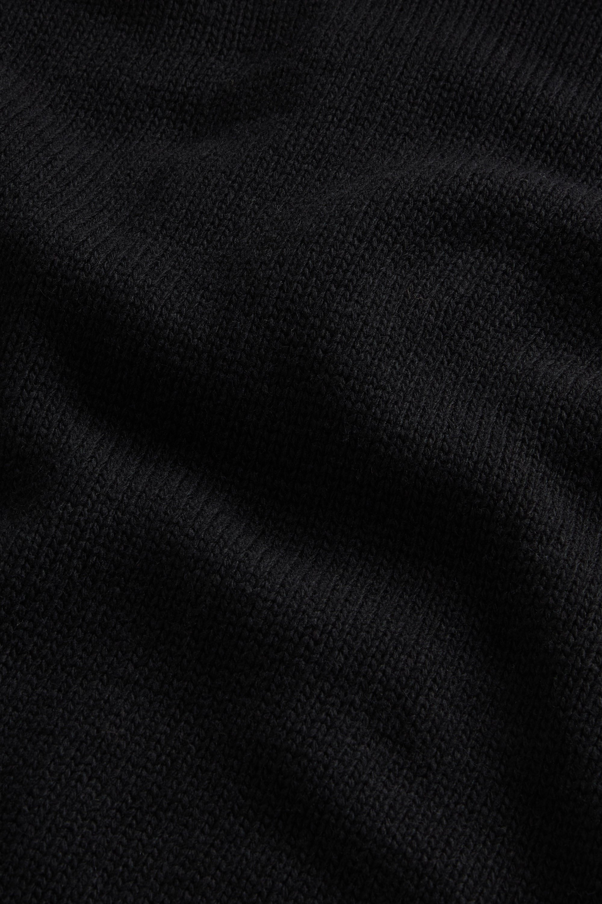 Turtleneck Sweater in Wool and Cashmere Blend Black photo 6 | Woolrich