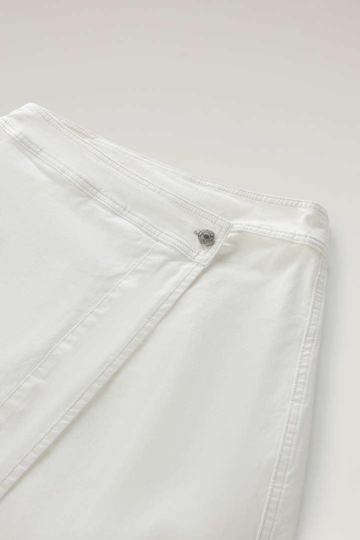 Wrap Cargo Skirt in Cotton Twill White photo 2 | Woolrich
