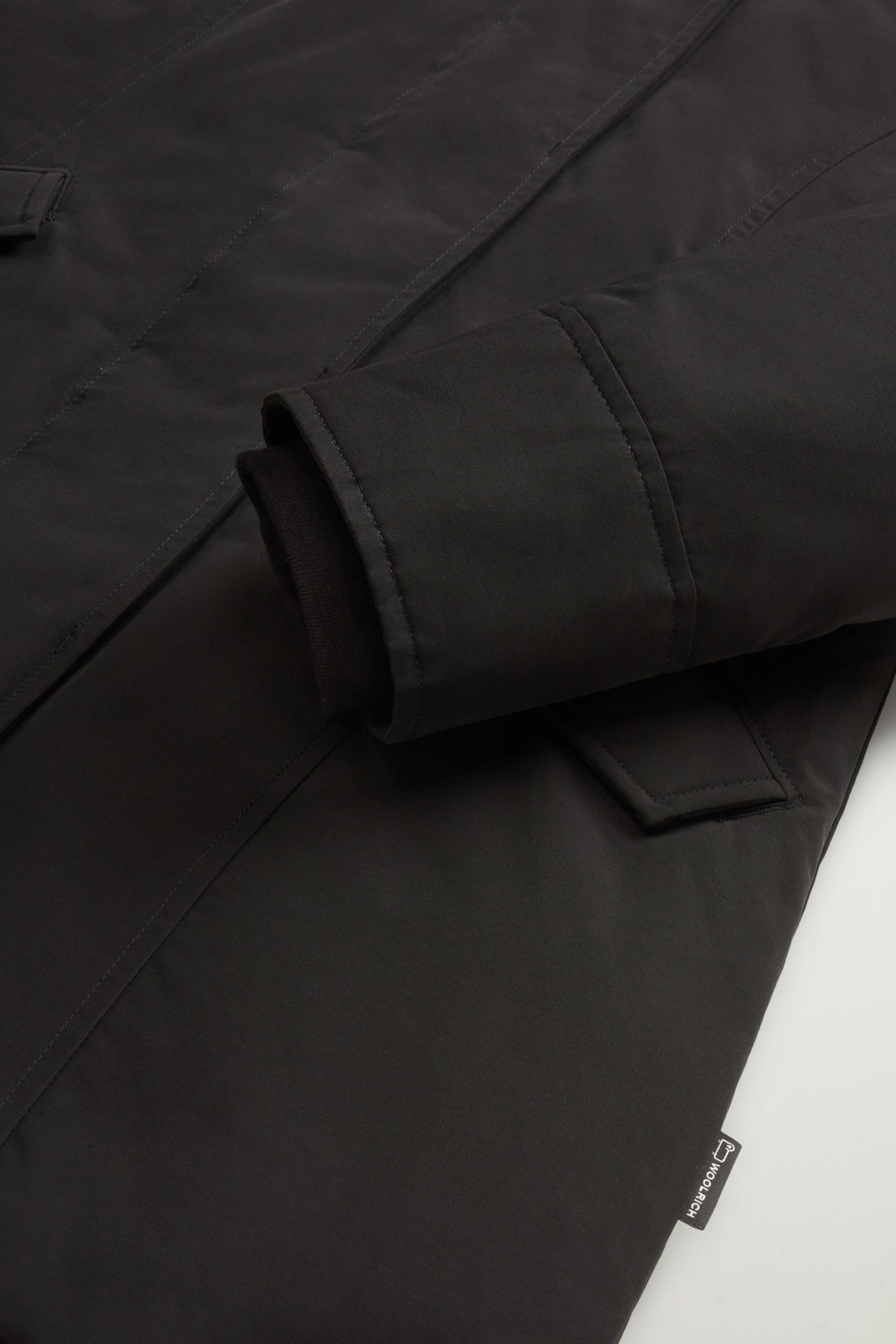 Arctic Parka en Ramar Cloth avec fourrure amovible Noir photo 7 | Woolrich