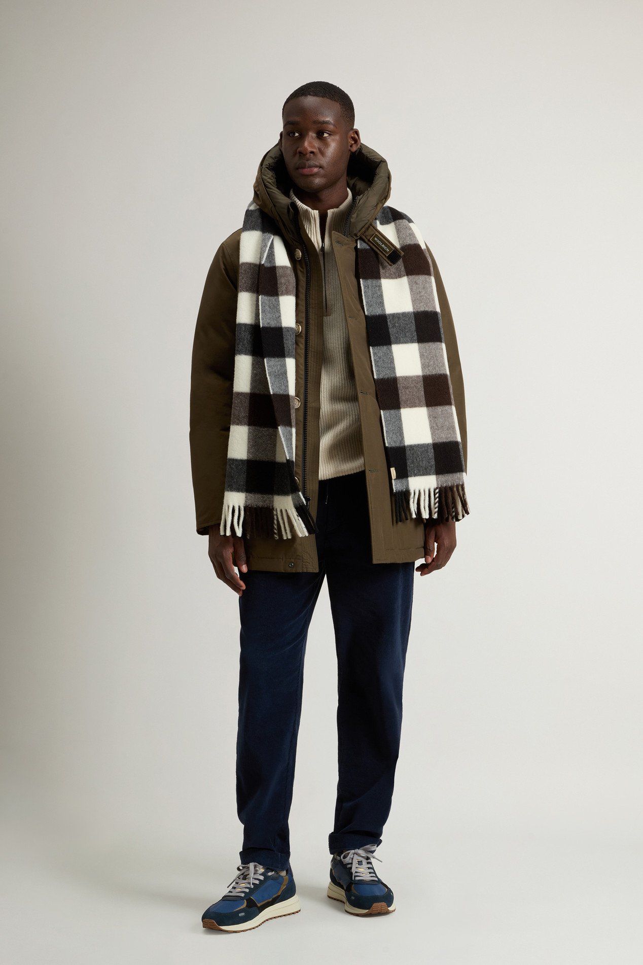 Arctic Parka in Ramar Cloth Green photo 2 | Woolrich