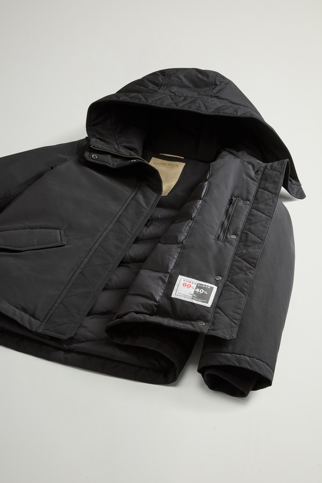 MILITARY JKT Black photo 8 | Woolrich