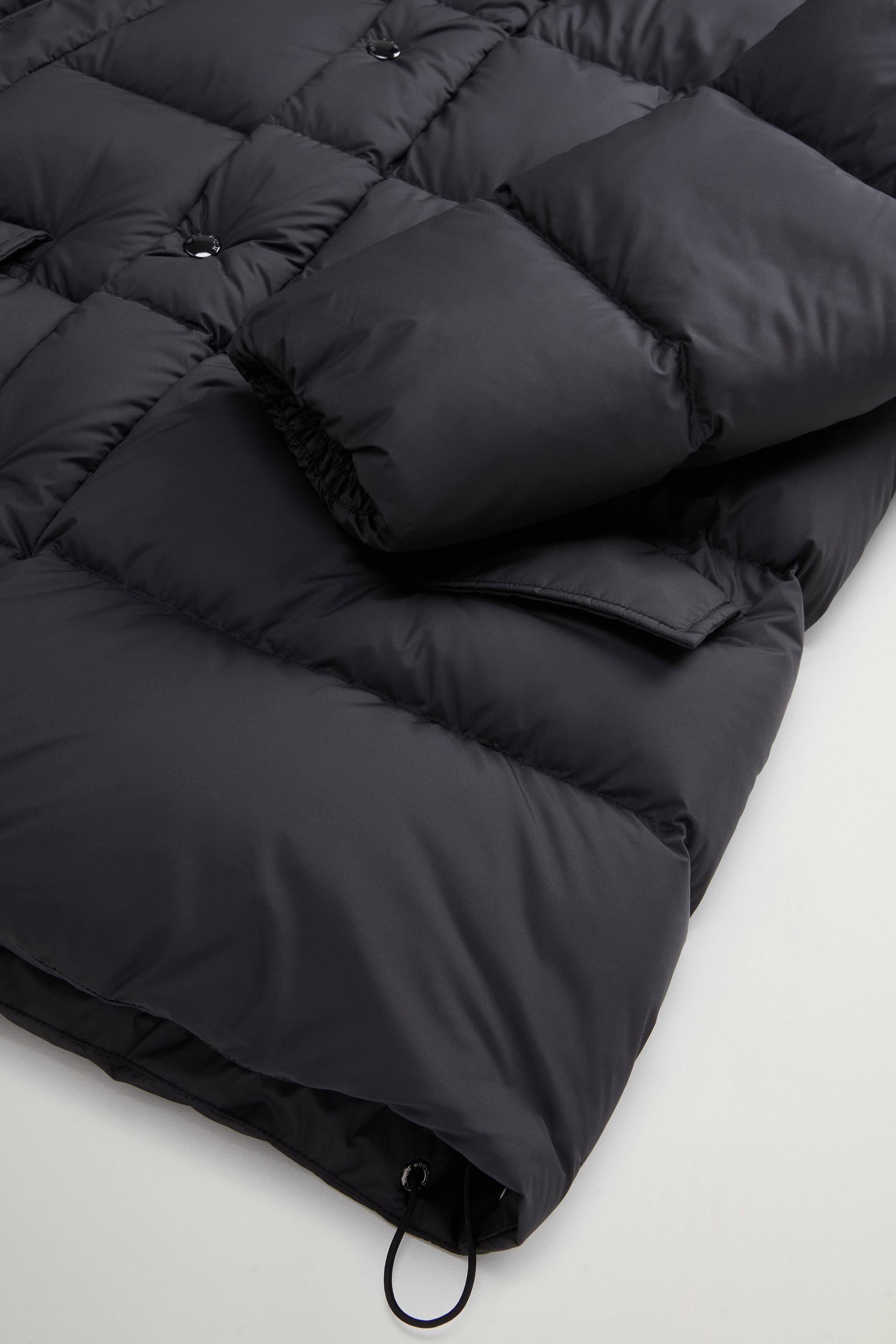 Cloud Parka aus Mikrofaser Schwarz photo 7 | Woolrich