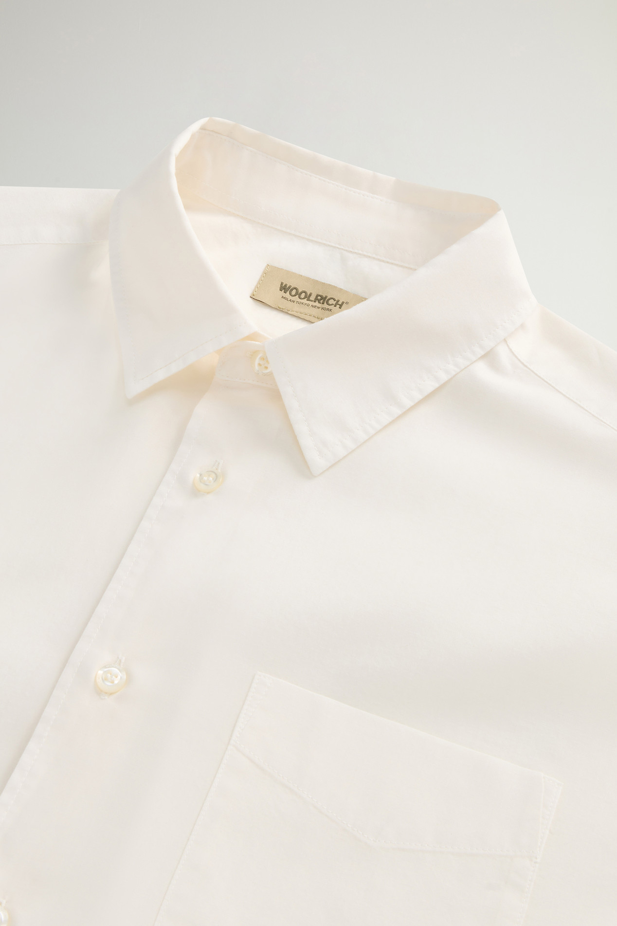 SUMMER SHIRT White photo 6 | Woolrich