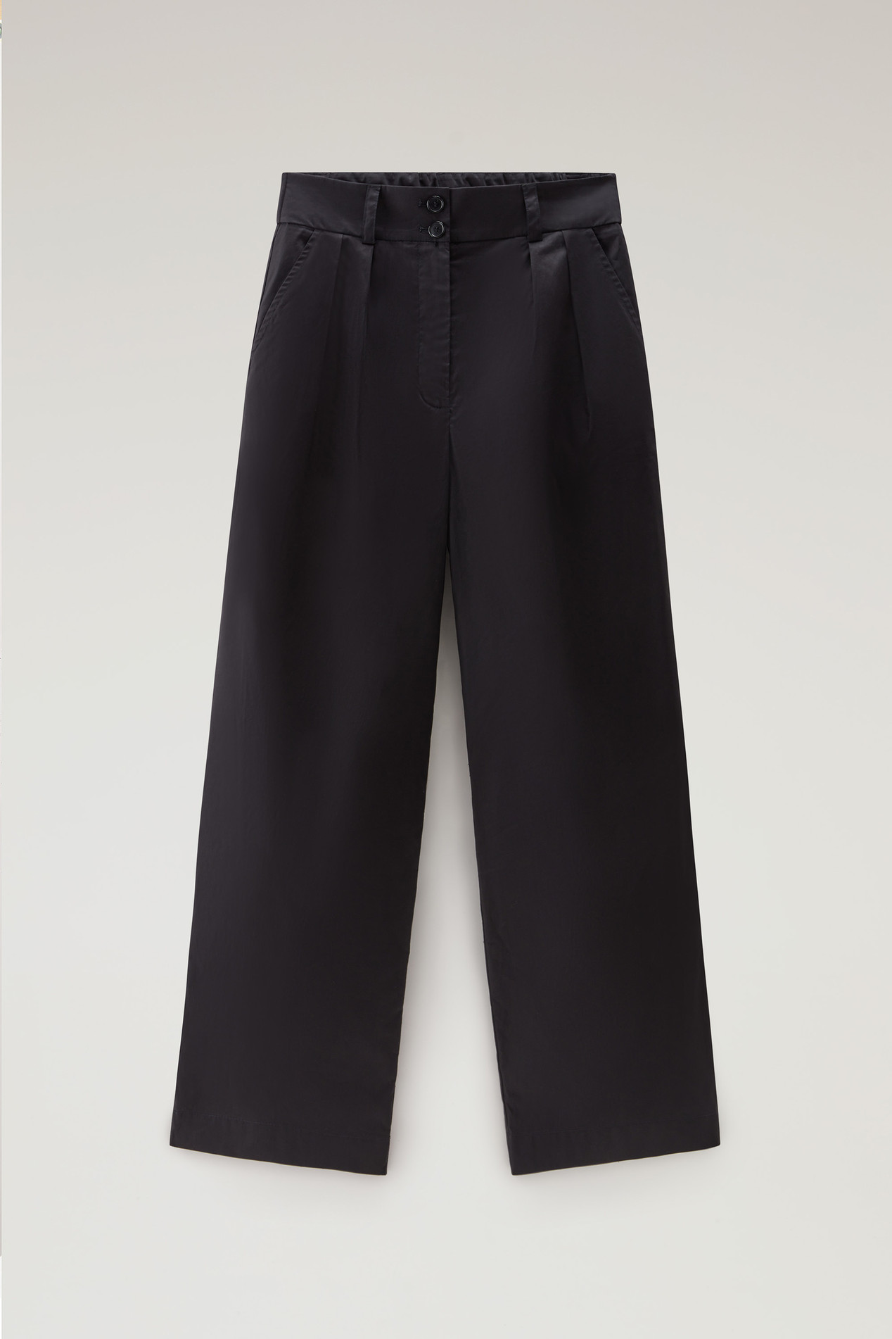 POPLIN PANT Black photo 1 | Woolrich