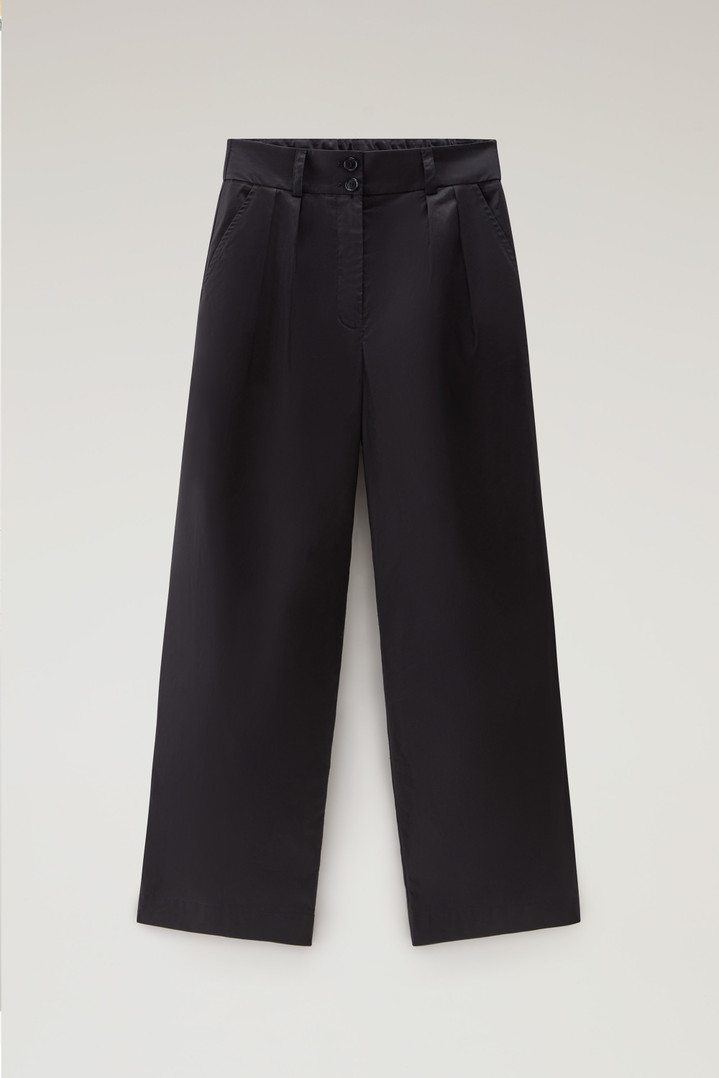 POPLIN PANT Black photo 1 | Woolrich