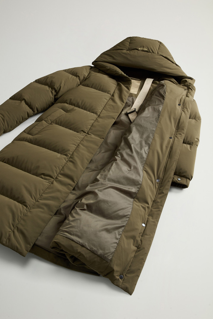 CLOUD MADISON LONG COAT Green photo 8 | Woolrich