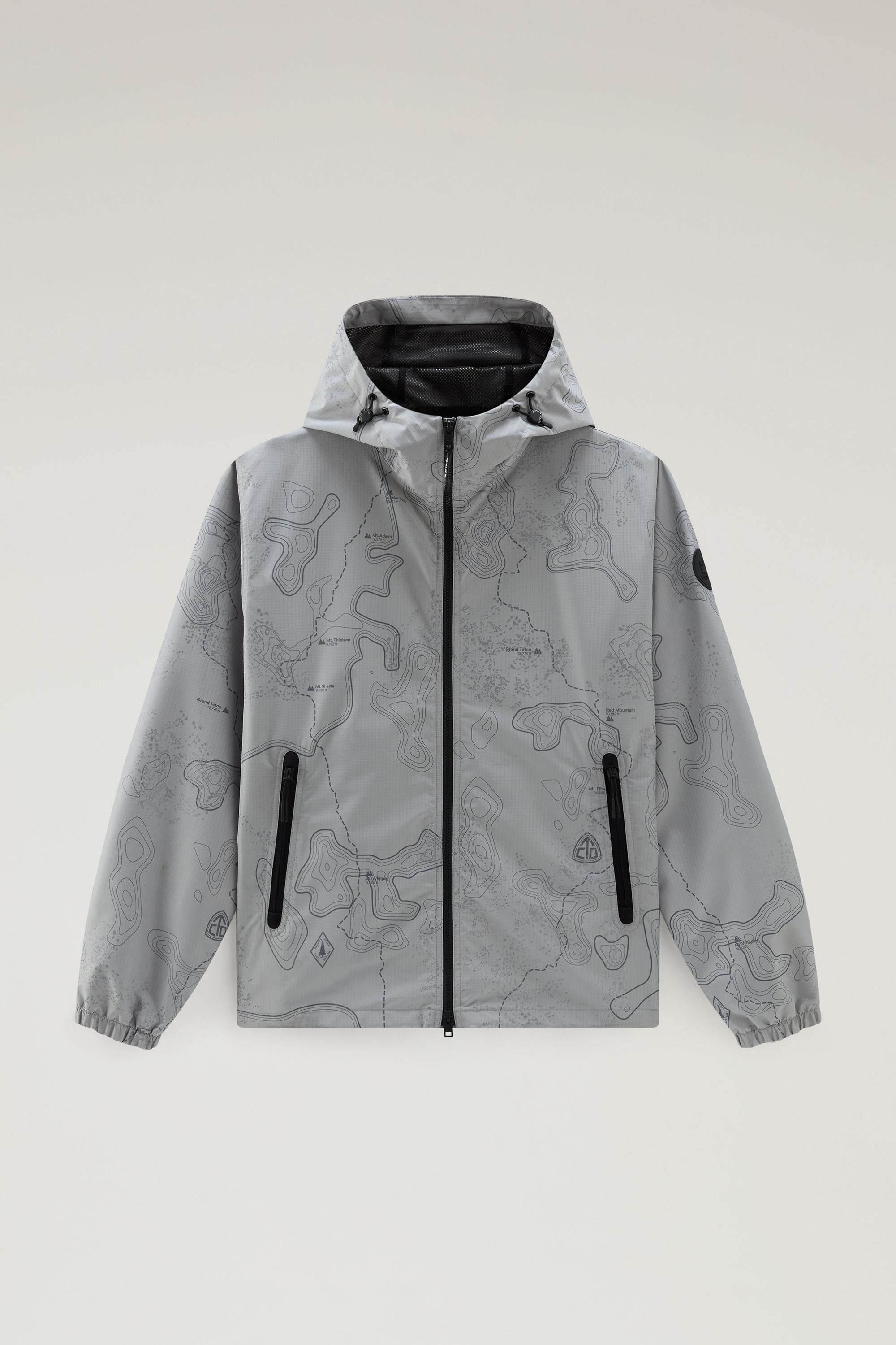 Reflective Jacket in Ripstop Fabric Gray photo 1 | Woolrich