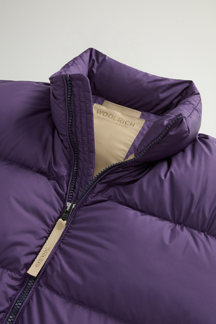 Cloud Down Jacket in Microfiber Purple photo 6 | Woolrich