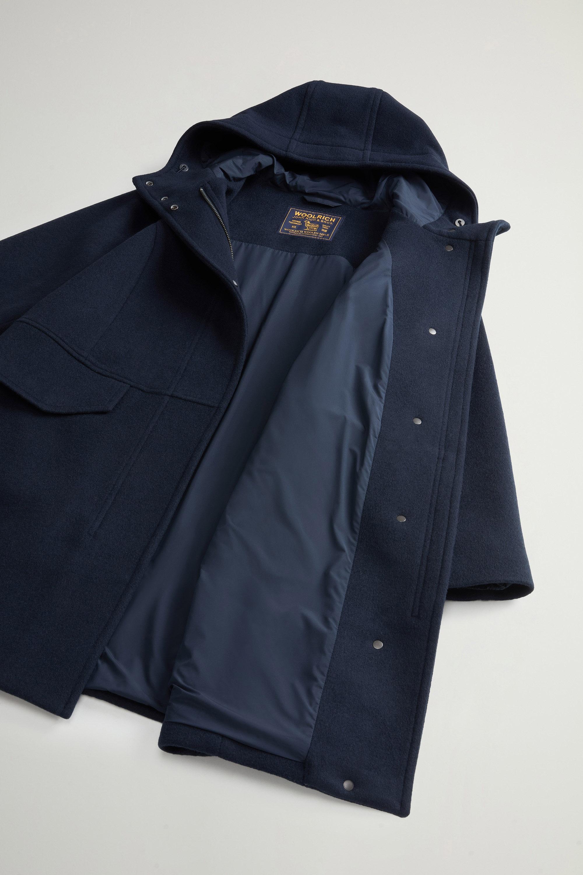 MELTON WOOL PARKA Blau photo 8 | Woolrich