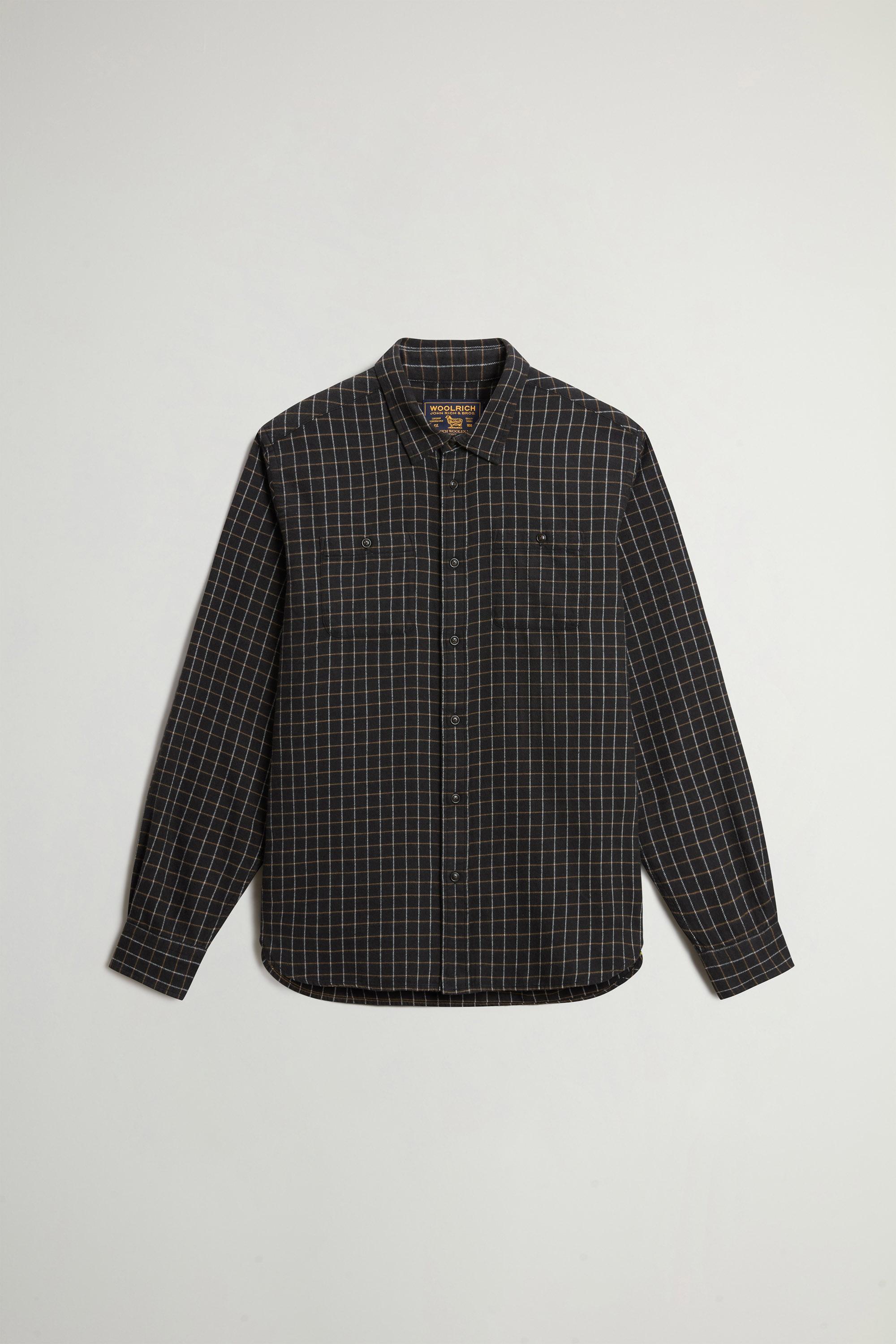 CHECK FLANNEL WARREN SHIRT Grau photo 5 | Woolrich