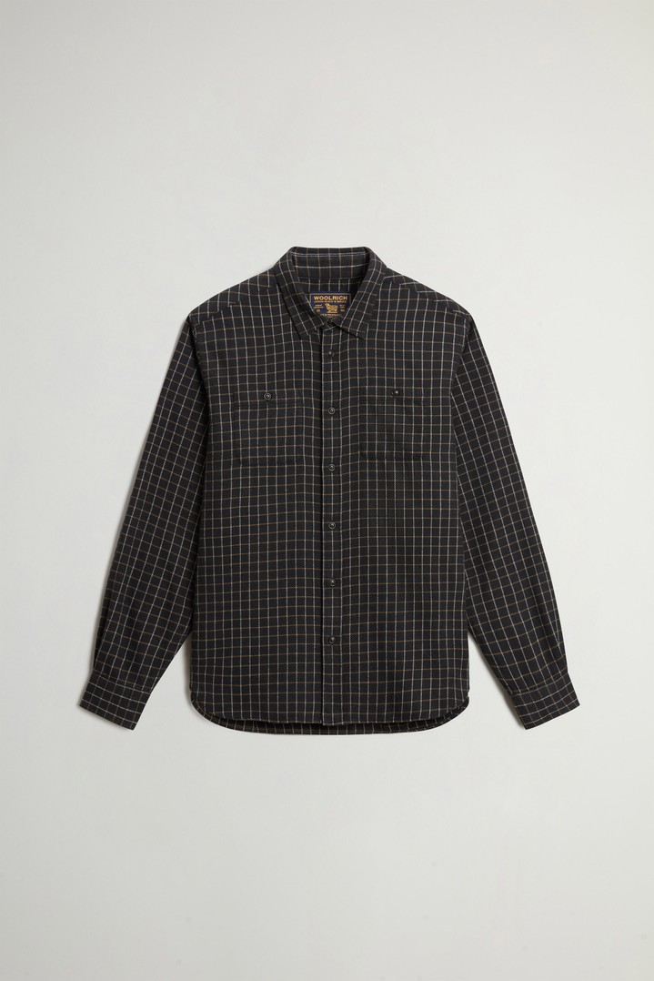 CHECK FLANNEL WARREN SHIRT Grau photo 5 | Woolrich