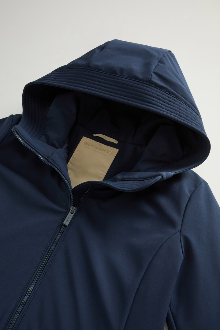 Firth Parka in Tech Softshell Blue photo 6 | Woolrich