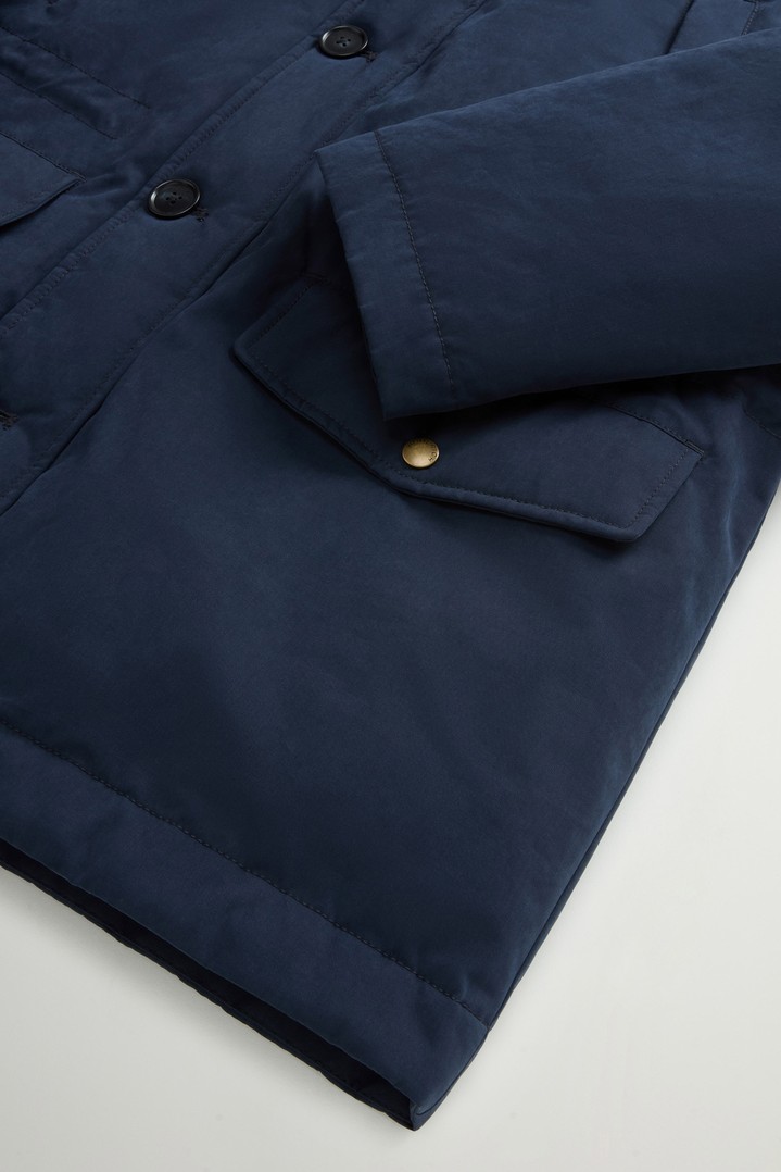 Parka in Mountain Cloth Blue photo 3 | Woolrich