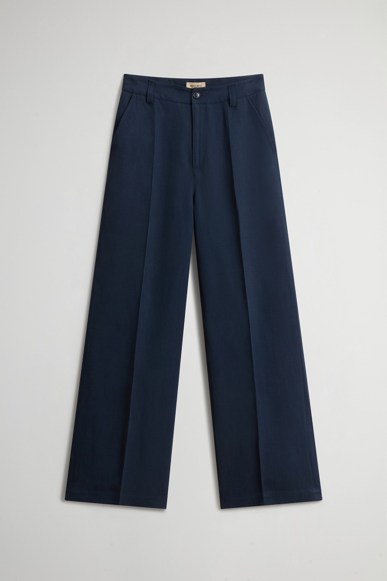 LYOCELL LINEN PANTS Blue photo 3 | Woolrich