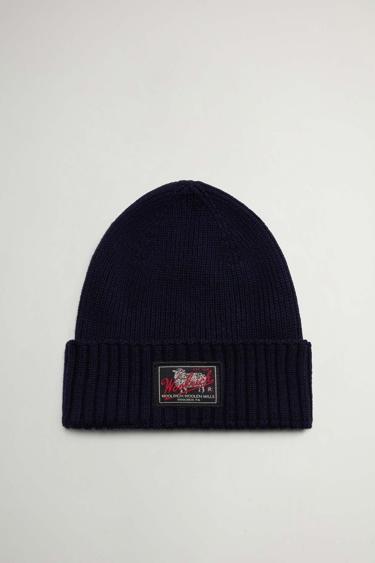 LEGACY PATCH BEANIE Blau photo 2 | Woolrich