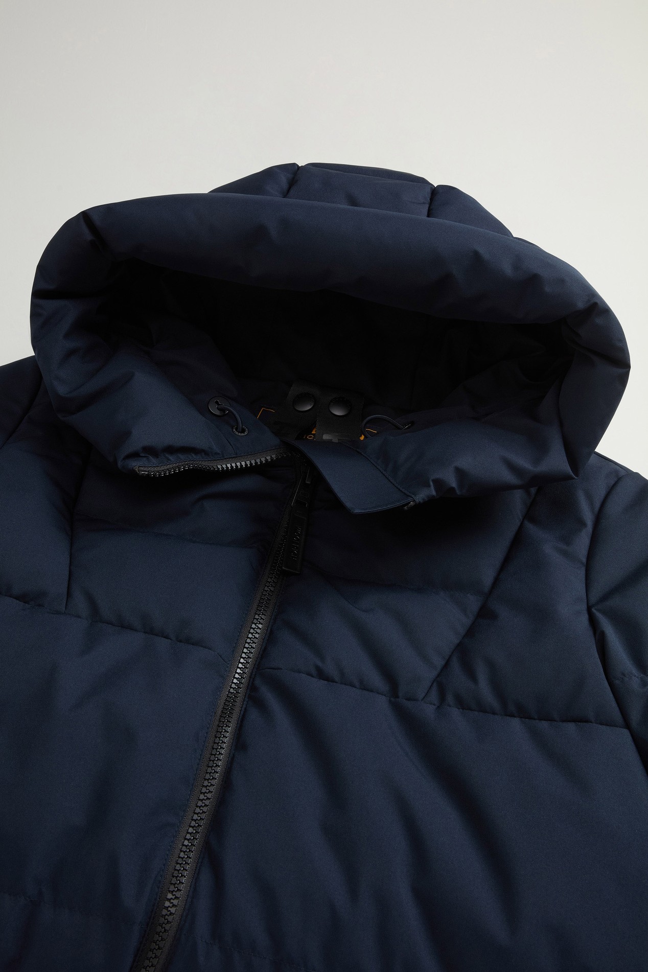 Quilted Parka in WINDSTOPPER® by GORE-TEX® Fabric Blue photo 6 | Woolrich
