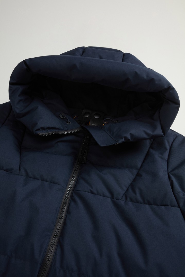 Quilted Parka in WINDSTOPPER® by GORE-TEX® Fabric Blue photo 6 | Woolrich
