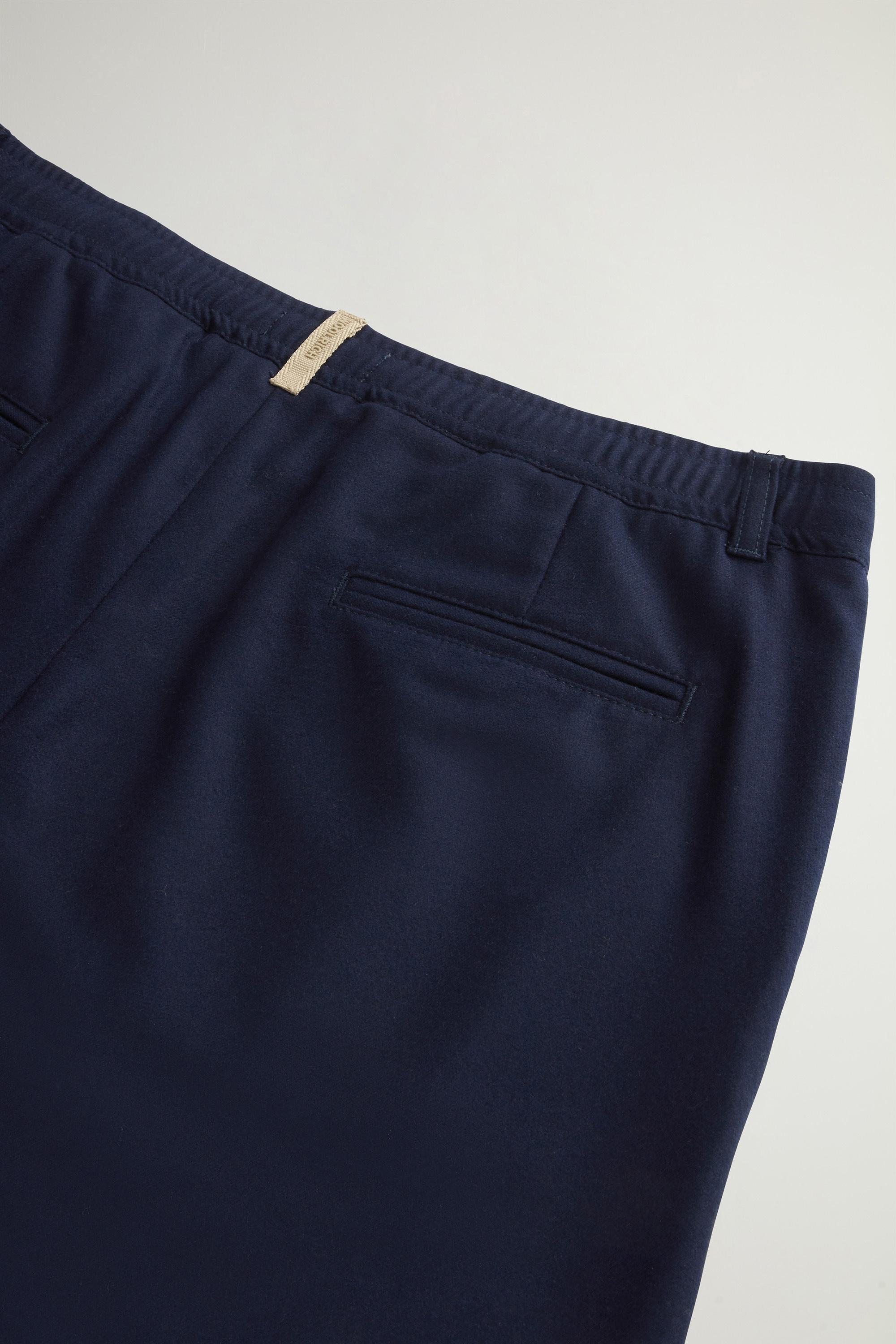 WOOL FLANNEL MILTON PANT Blue photo 5 | Woolrich