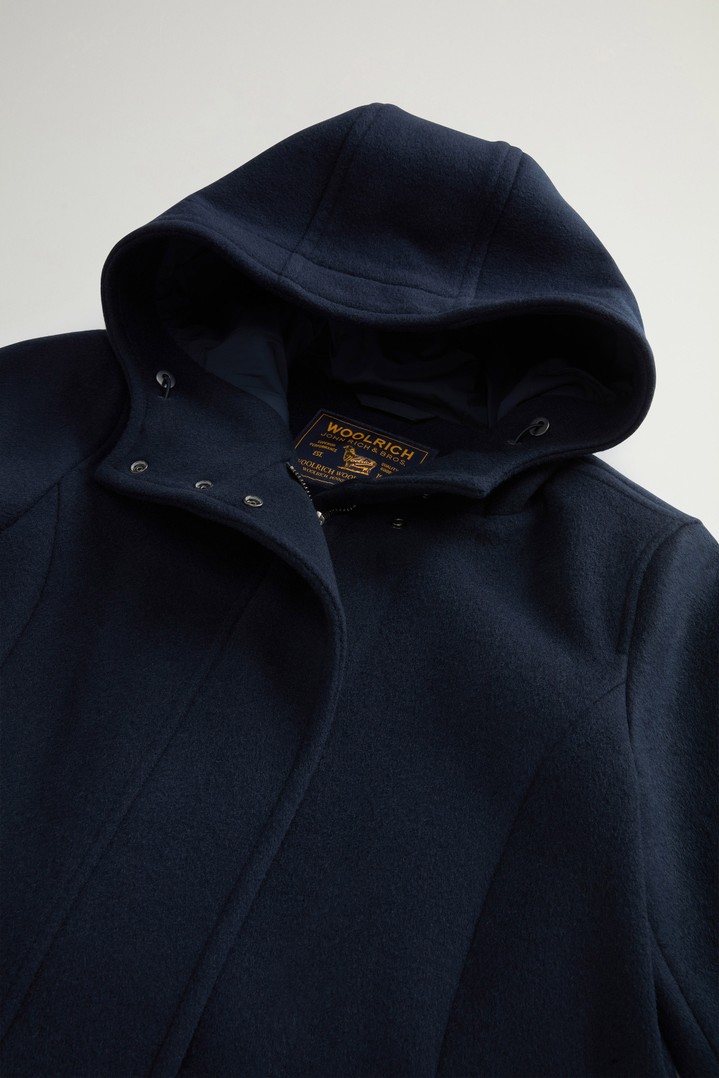MELTON WOOL PARKA Blau photo 6 | Woolrich
