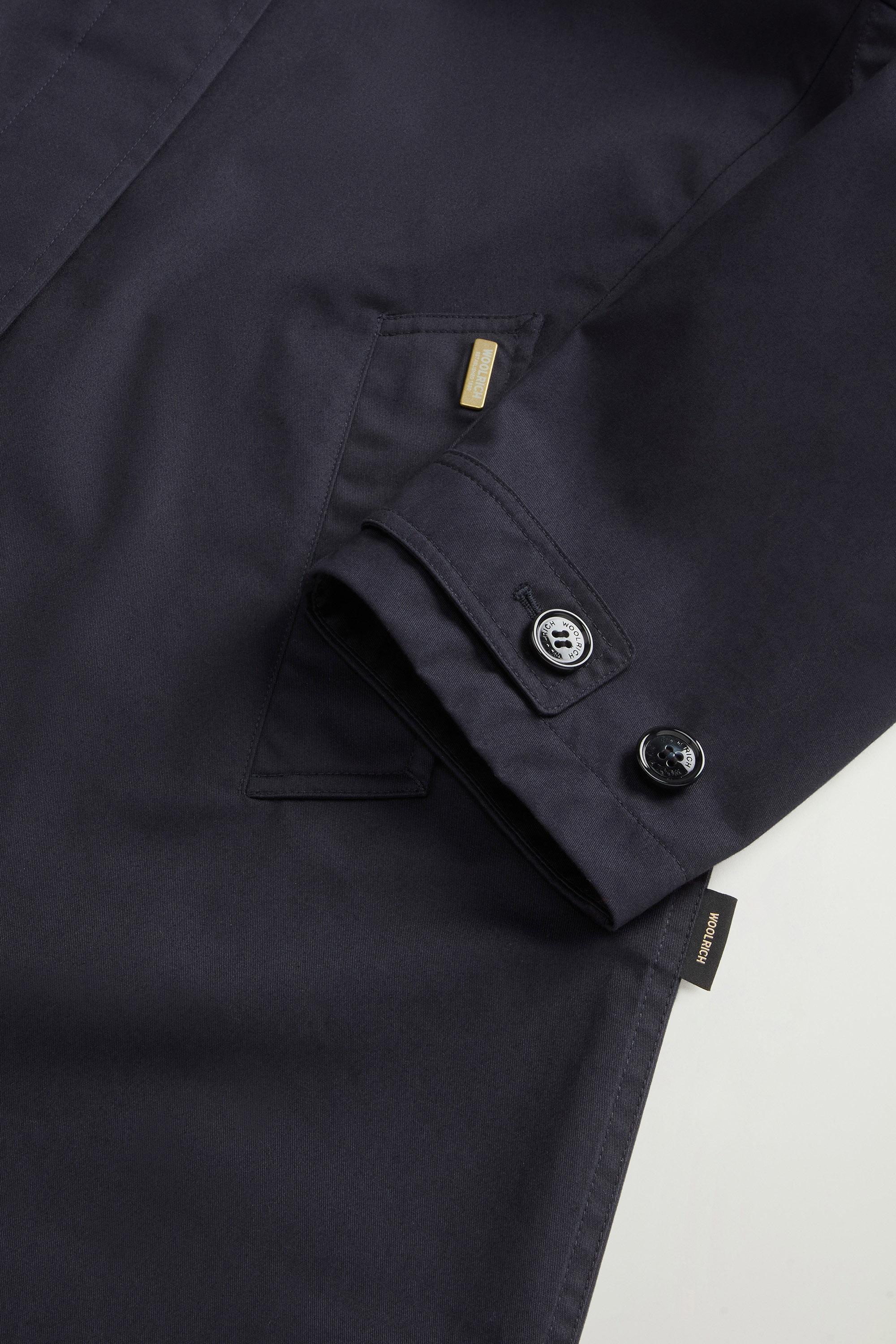 Trench Coat in Pure Cotton Blue photo 7 | Woolrich