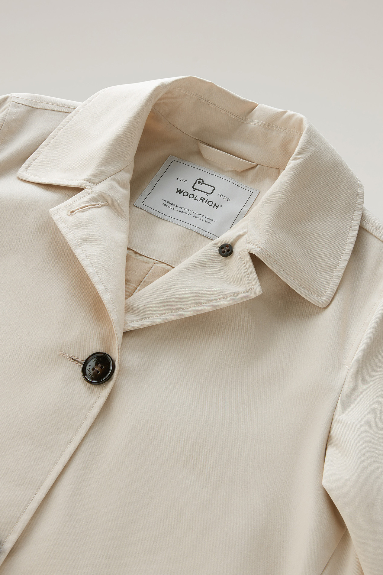 Havice Trench Coat in Best Cotton Beige photo 2 | Woolrich