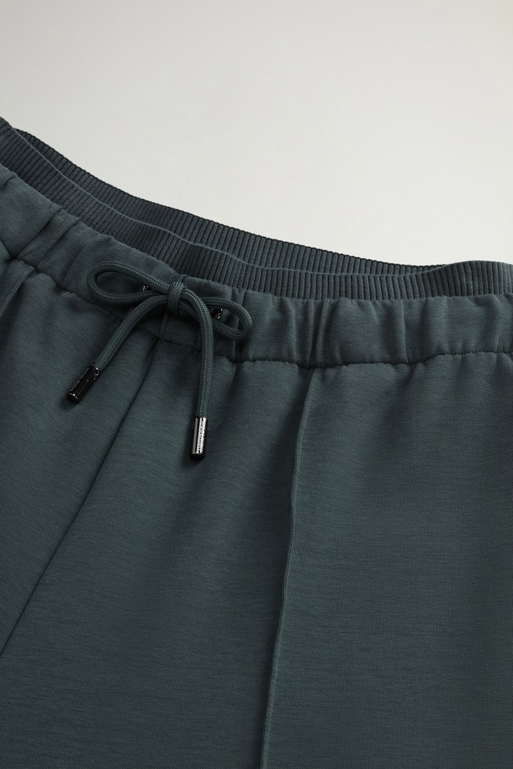 Pants in Cotton-Blend Interlock Green photo 4 | Woolrich