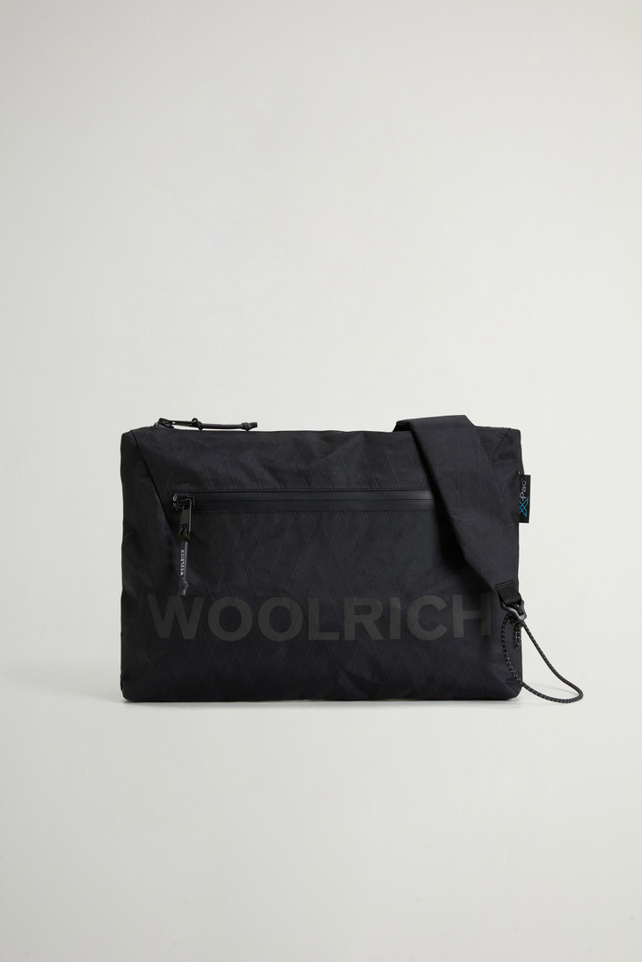 Crossbody Bag with Logo in X-PAC by Todd Snyder Black photo 1 | Woolrich
