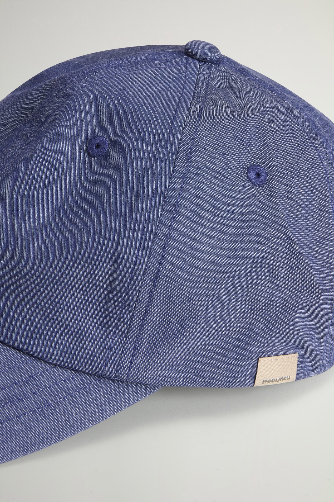 INDIGO LOGO BASEBALL CAP Blue photo 3 | Woolrich