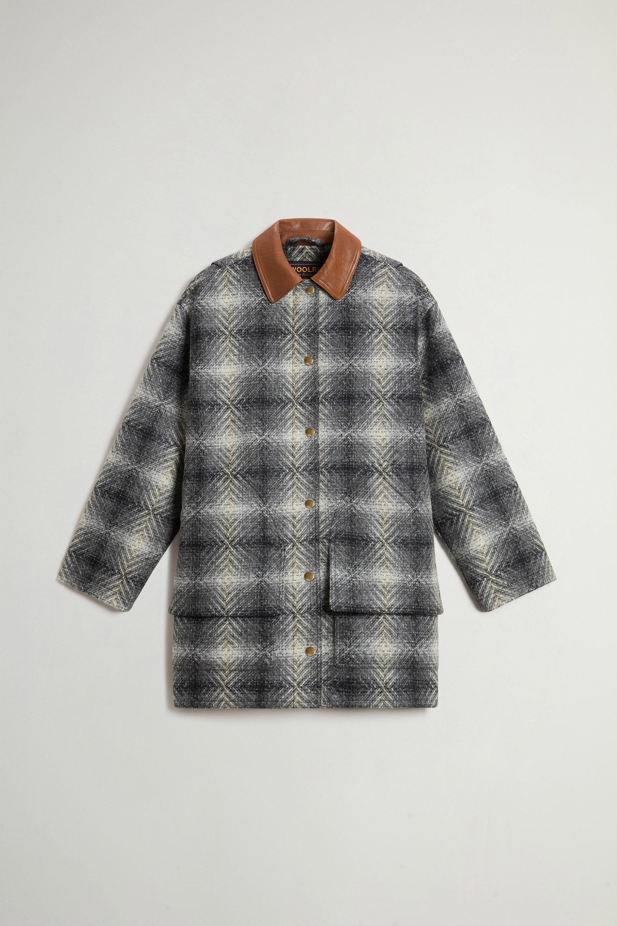 AZTEC MOON BARN COAT White photo 5 | Woolrich