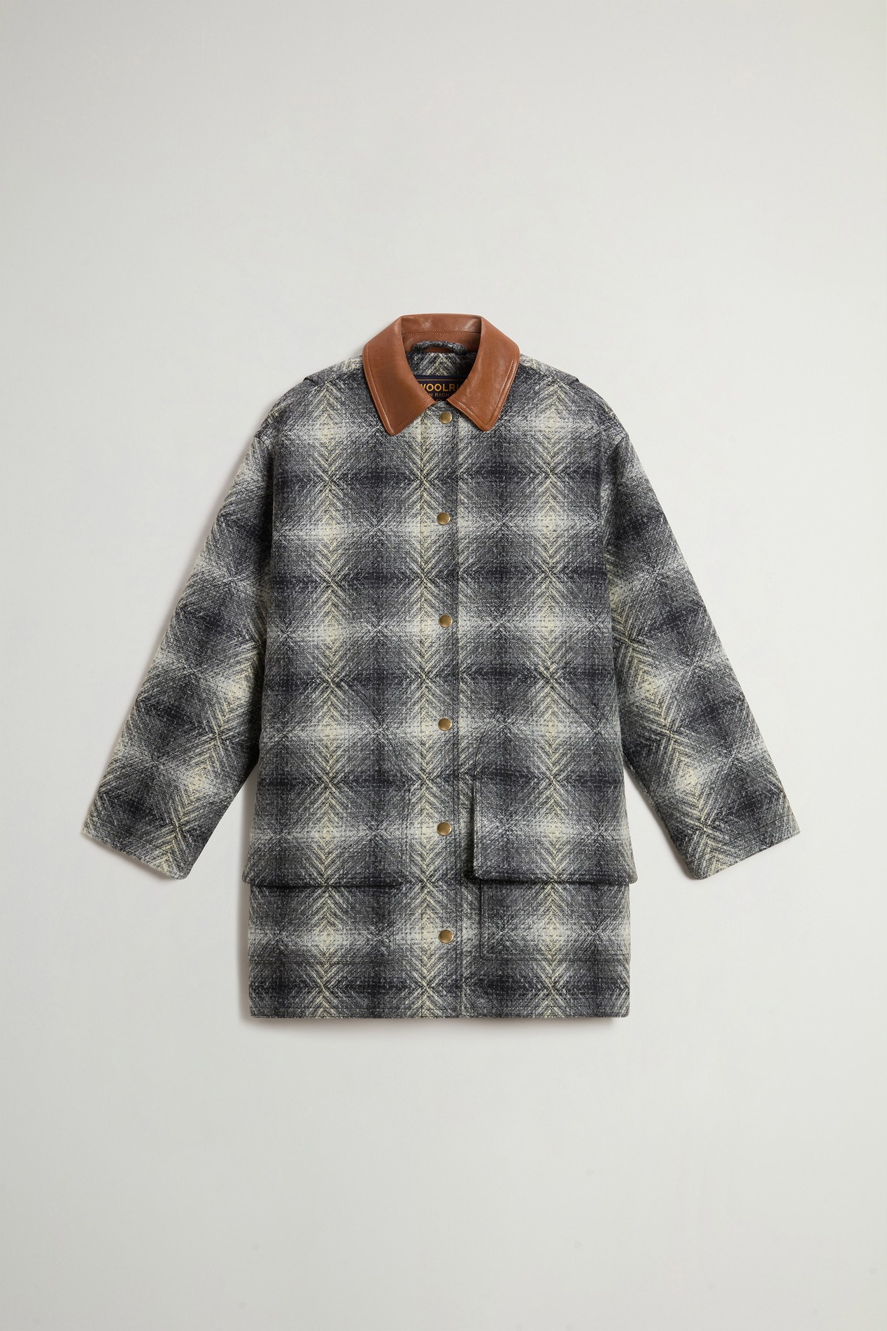 AZTEC MOON BARN COAT White photo 5 | Woolrich