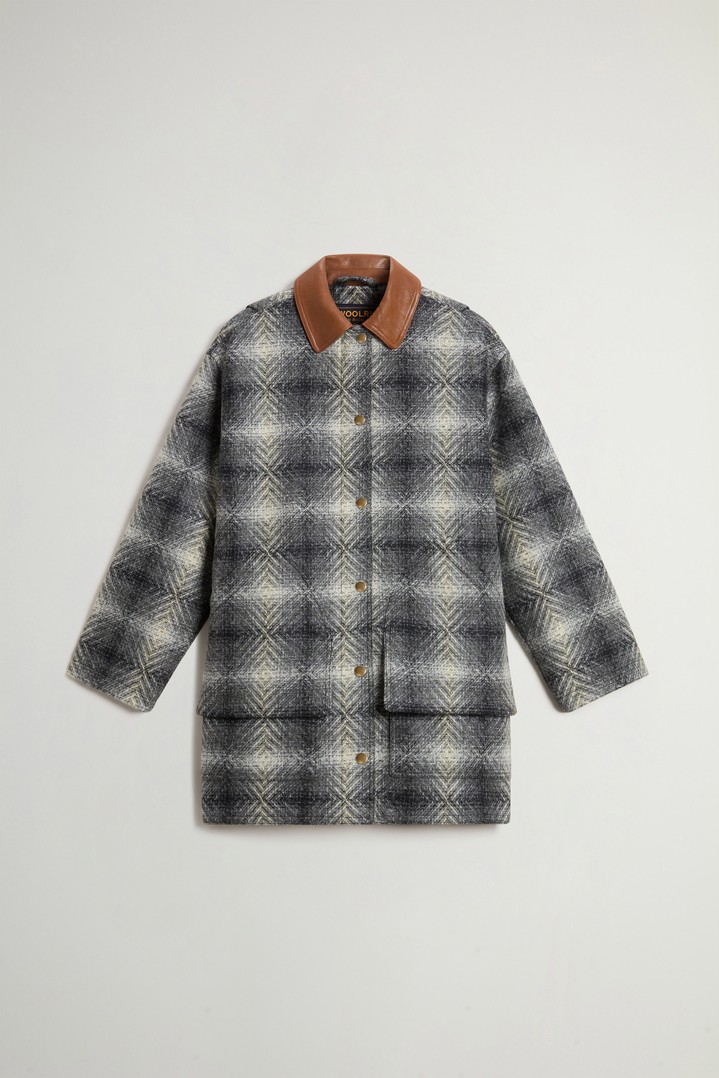 AZTEC MOON BARN COAT White photo 5 | Woolrich