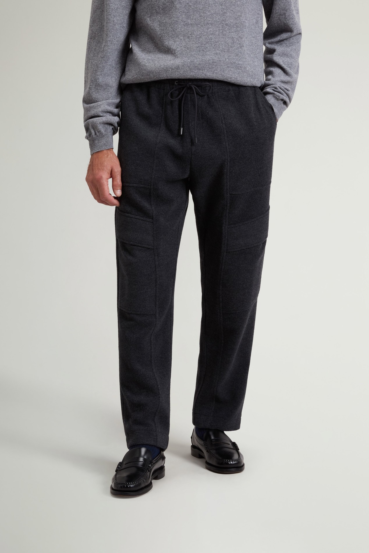 SOFT WOOL BLEND SWEATPANT Grau photo 1 | Woolrich