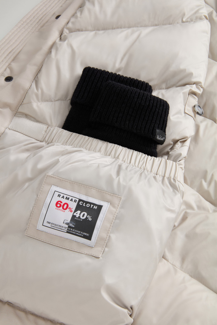 Polar Parka in Ramar Cloth with High Collar Beige photo 9 | Woolrich