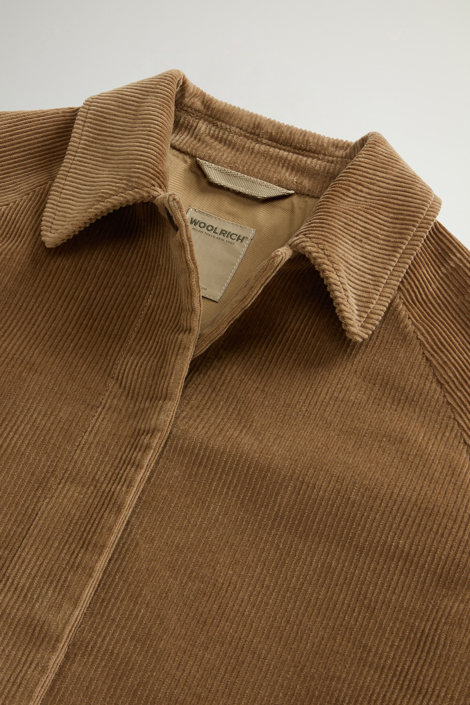 Corduroy Overshirt Beige photo 6 | Woolrich