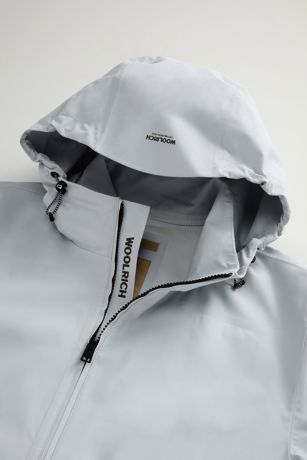 Pacific Jacket in Two-Layered Fabric Gray photo 6 | Woolrich