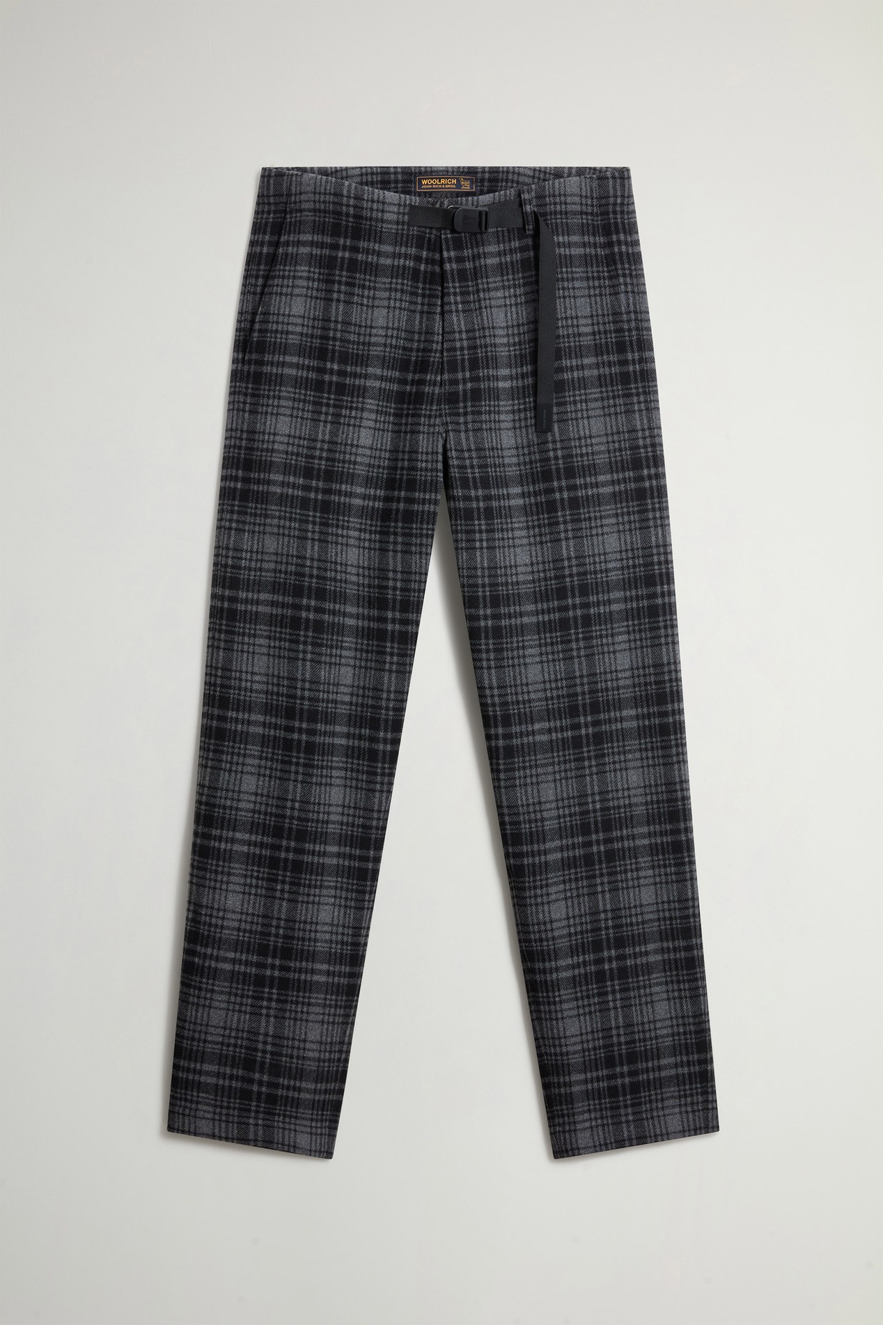 WOOL BLEND FLANNEL EASY PANT Gray photo 4 | Woolrich
