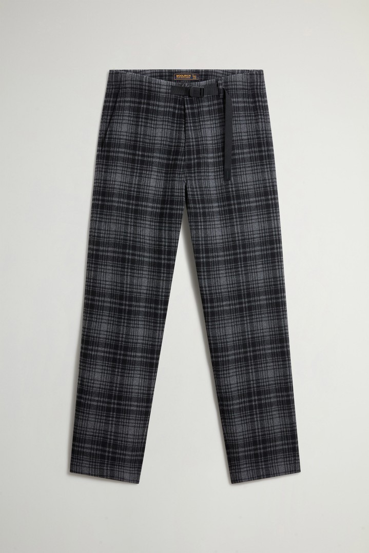 WOOL BLEND FLANNEL EASY PANT Gray photo 4 | Woolrich