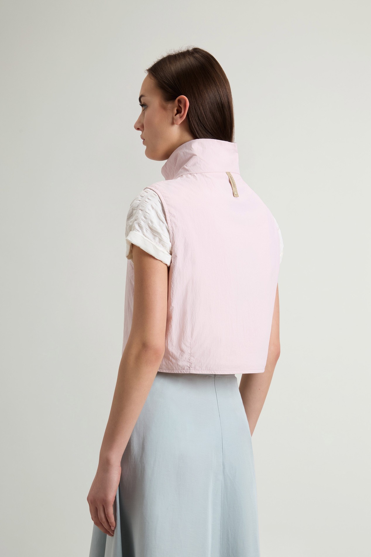 Vest in Nylon Pink photo 3 | Woolrich