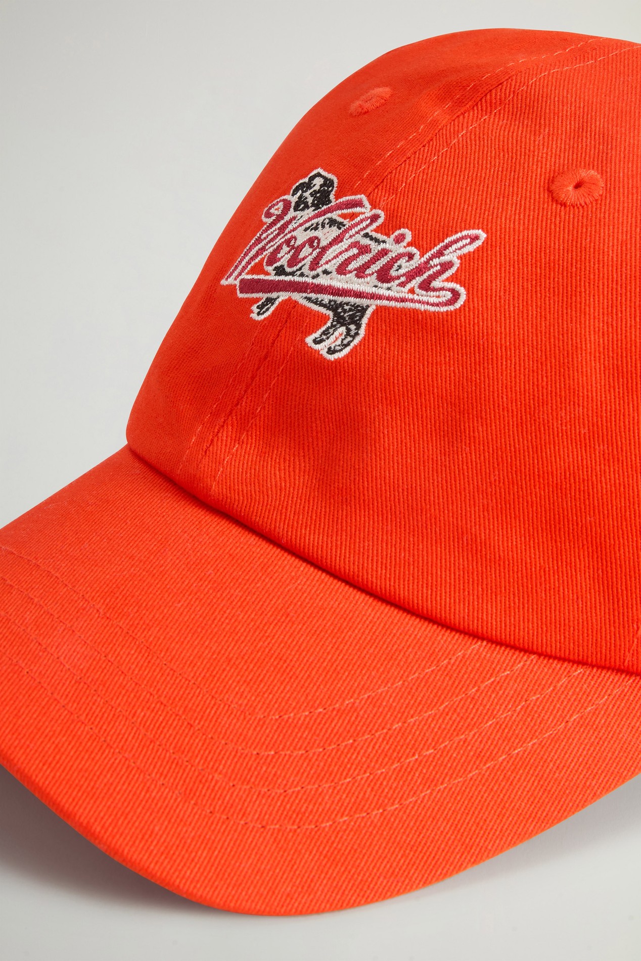 LOGO BASEBALL CAP Orange photo 3 | Woolrich