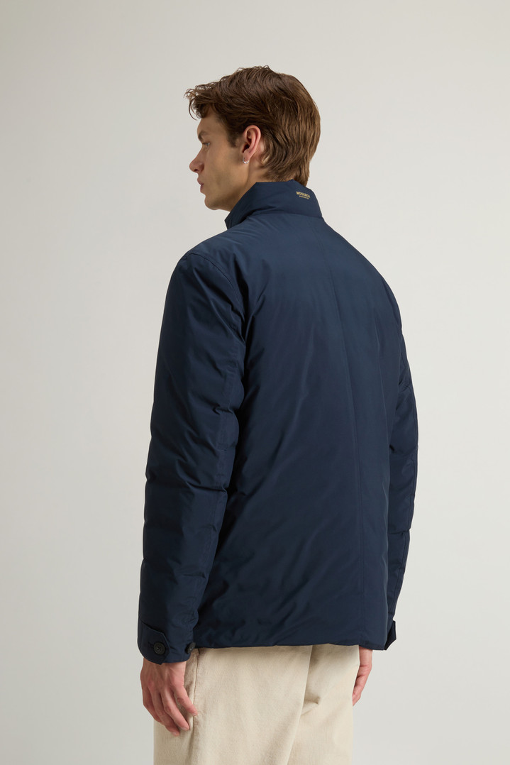 Cloud Jacket with Stand-Up Collar Blue photo 3 | Woolrich