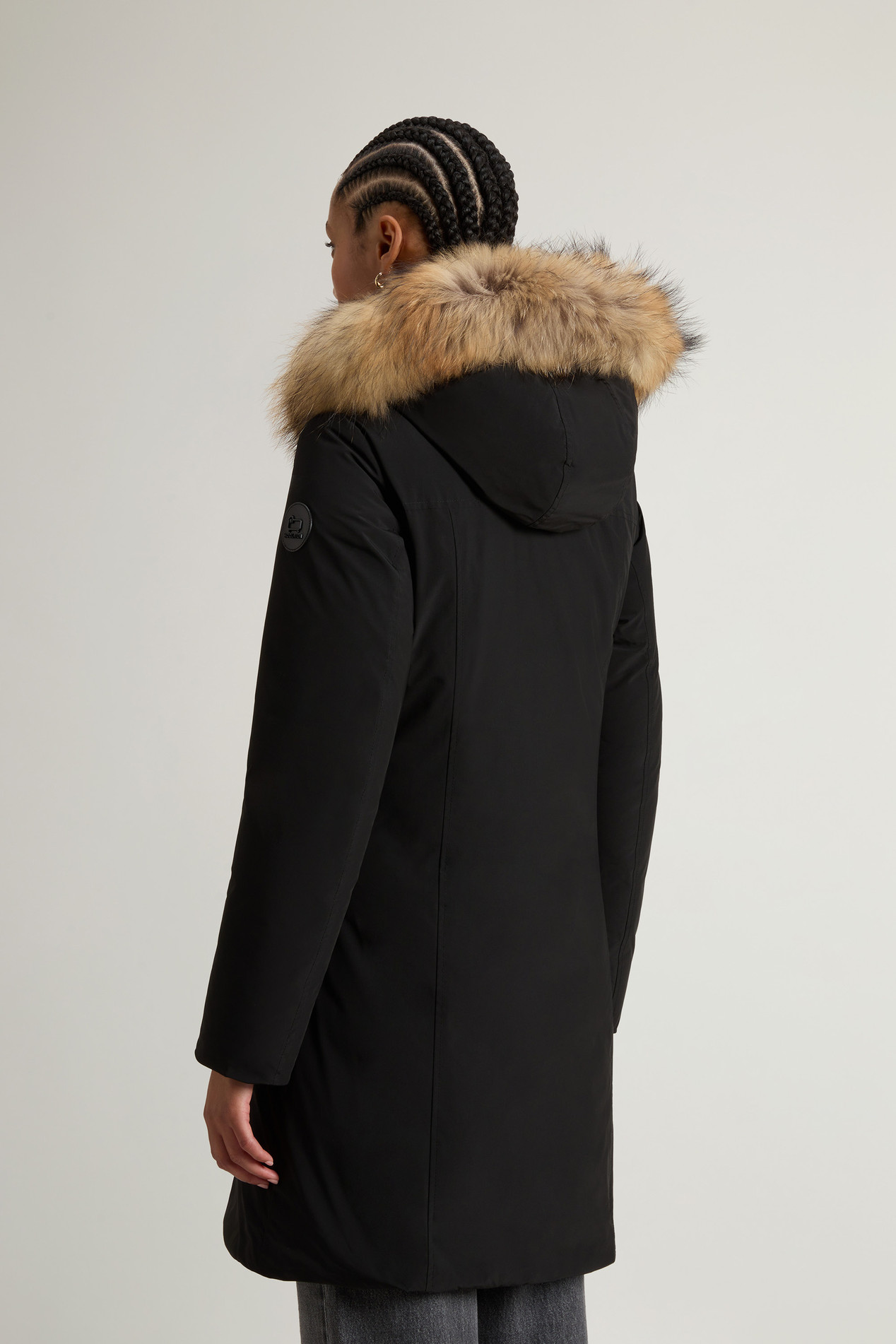 Modern Vail Parka with Detachable Hood Black photo 3 | Woolrich